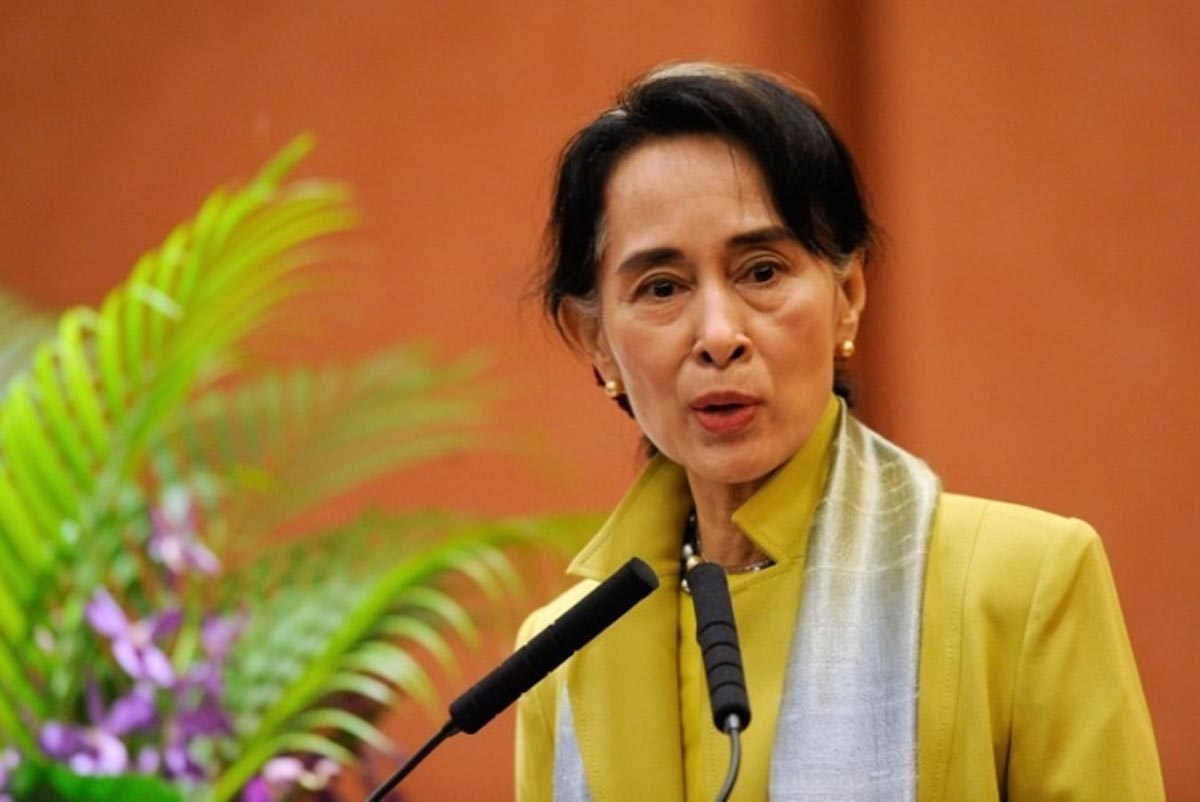 Aung San Suu Kyi Blank Meme Template