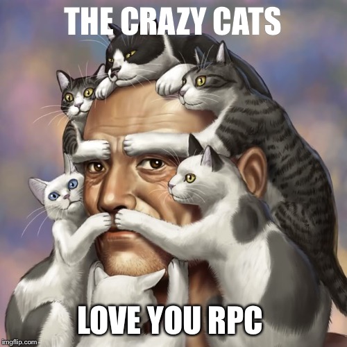 THE CRAZY CATS LOVE YOU RPC | made w/ Imgflip meme maker