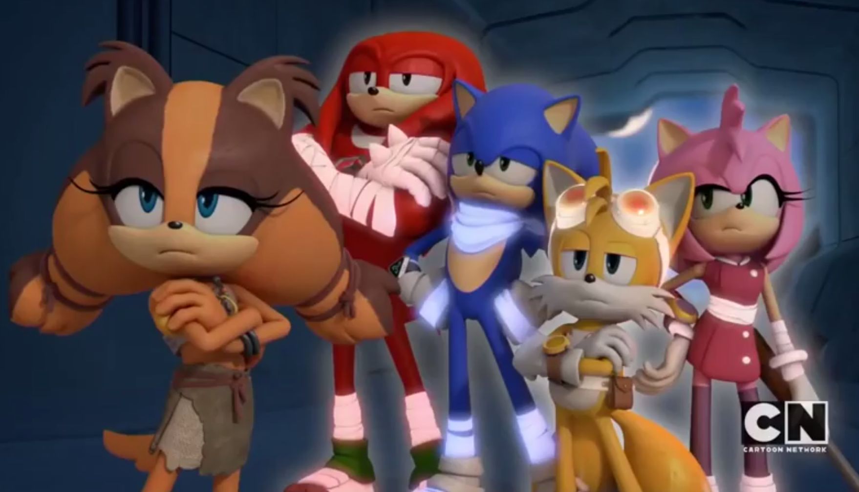 Team Sonic is not Impressed - Sonic Boom Blank Meme Template