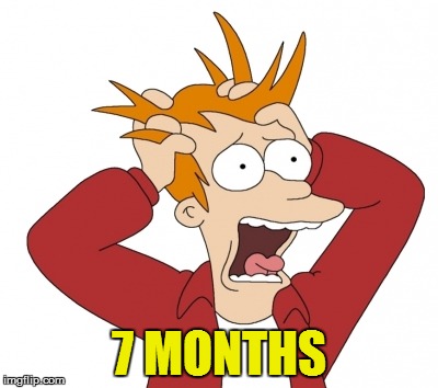 7 MONTHS | made w/ Imgflip meme maker