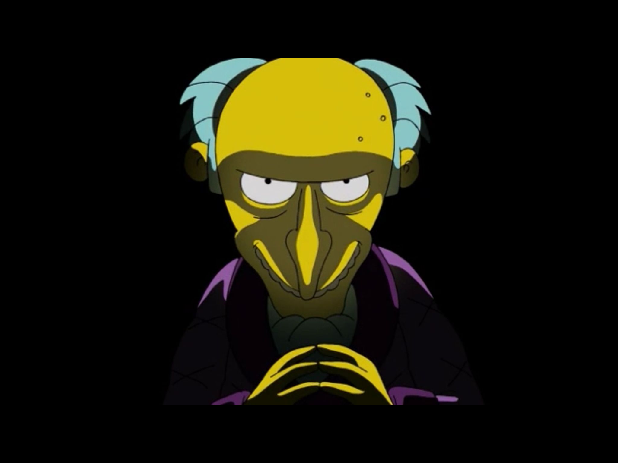 High Quality Mr. Burns Blank Meme Template