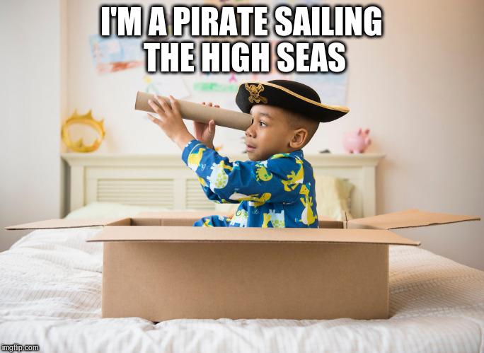 I'M A PIRATE SAILING THE HIGH SEAS | made w/ Imgflip meme maker