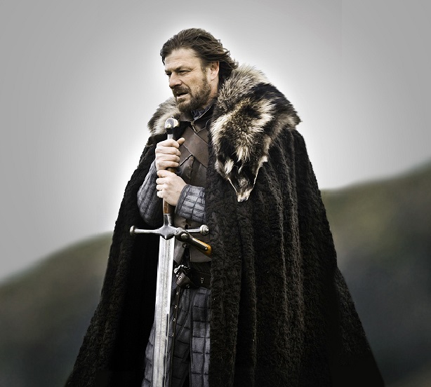 Ned Stark with Sword Blank Meme Template