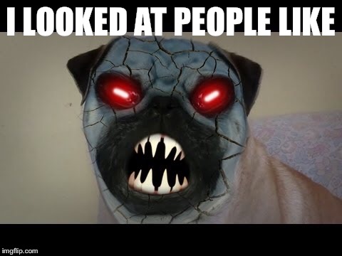 I LOOKED AT PEOPLE LIKE | made w/ Imgflip meme maker