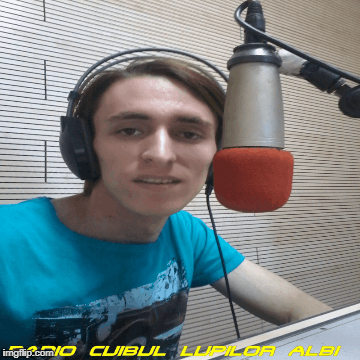 RADIO CUIBUL LUPILOR ALBI (EMISIUNI SI DJ ANDREY). | image tagged in gifs | made w/ Imgflip images-to-gif maker