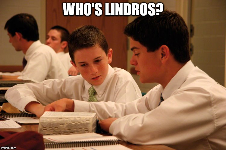 WHO'S LINDROS? | made w/ Imgflip meme maker