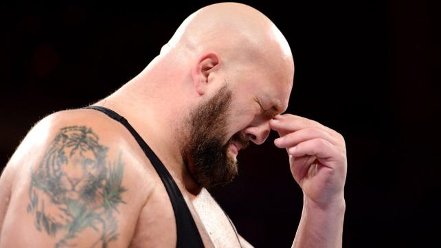 High Quality big show crying Blank Meme Template