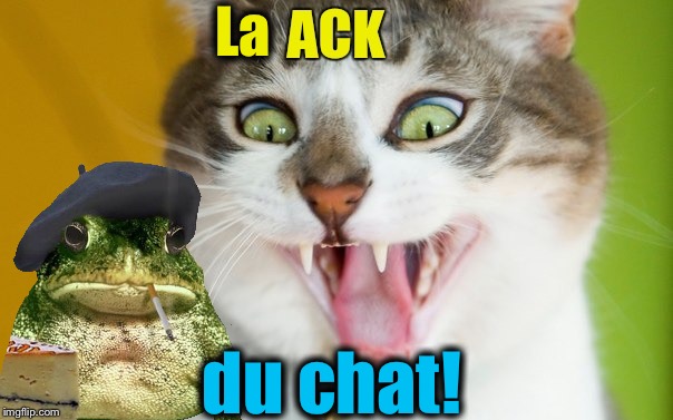 La du chat! | made w/ Imgflip meme maker
