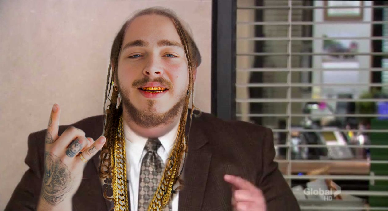High Quality Kevin Post Malone Blank Meme Template