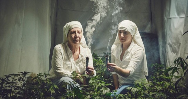 Stoner nuns  Blank Meme Template