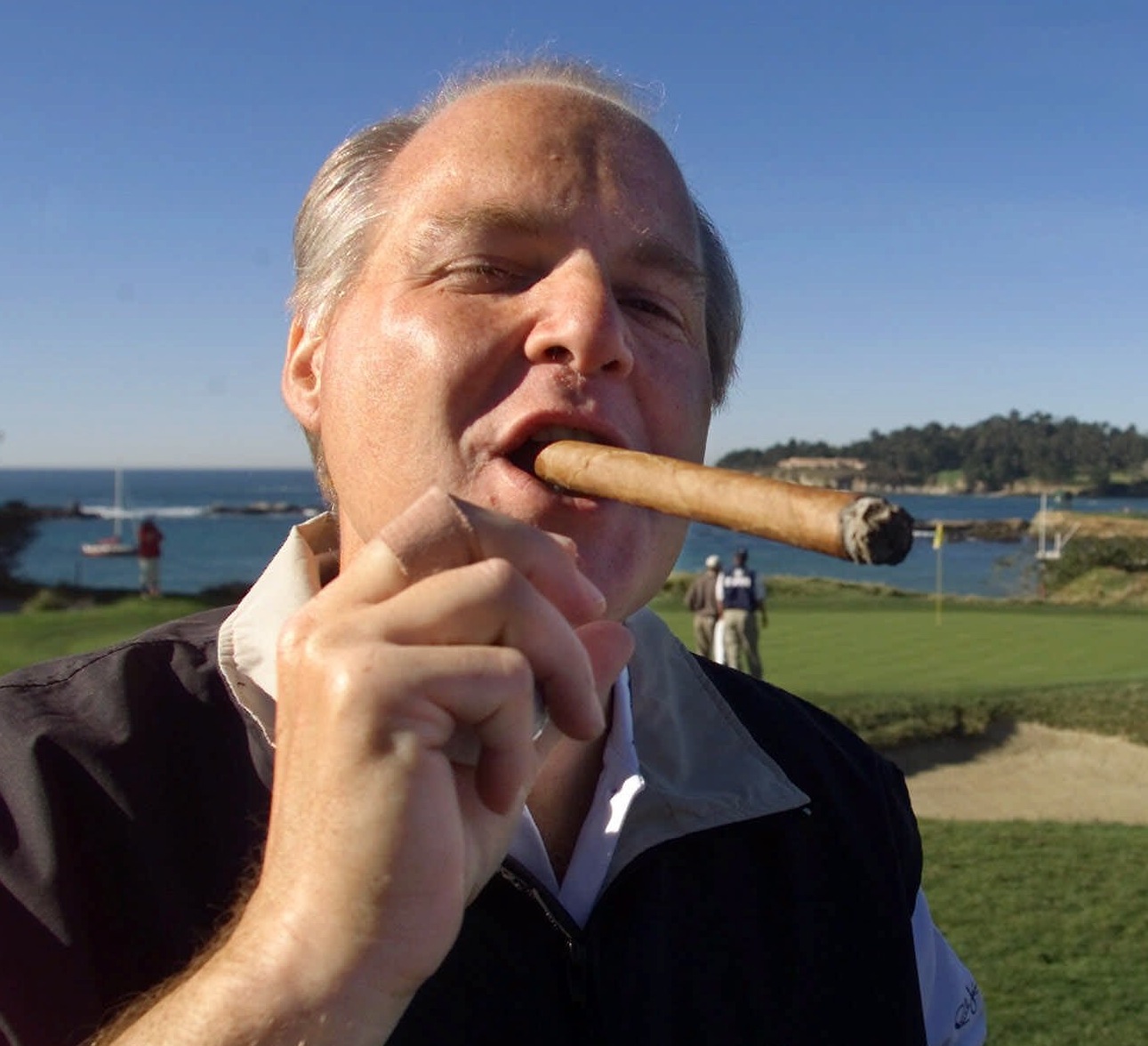 Rush Limbaugh Cigar Blank Meme Template