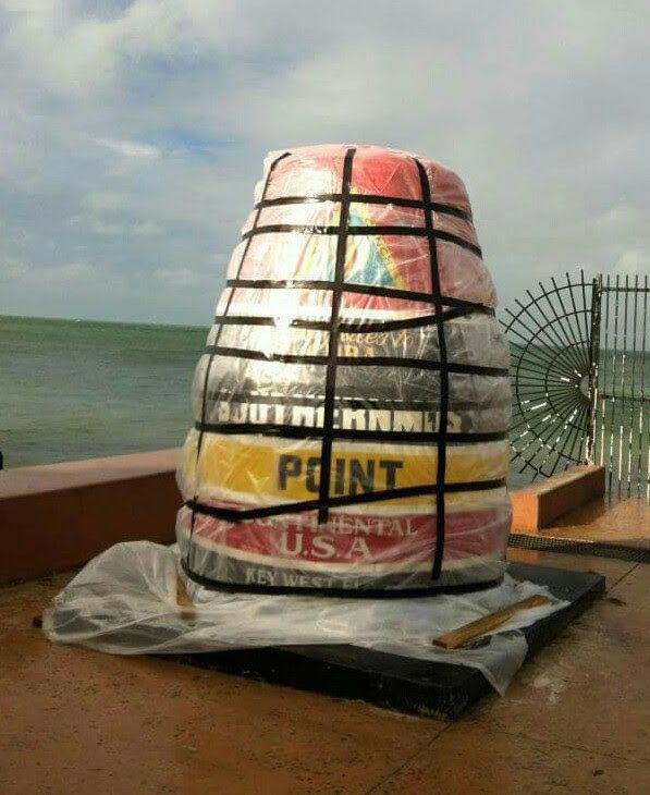 Key West Bouy Blank Meme Template