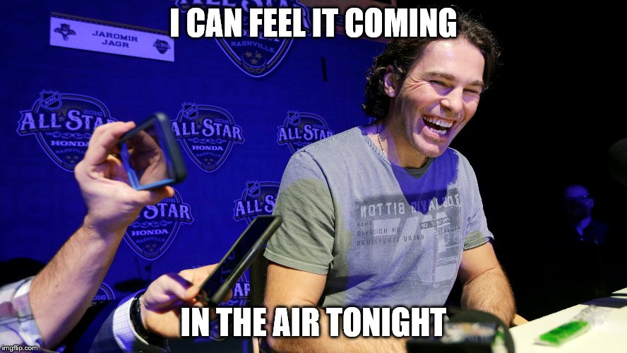 I CAN FEEL IT COMING; IN THE AIR TONIGHT | made w/ Imgflip meme maker