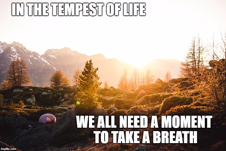 Take A Breath | image tagged in crazy,life,meditation,that moment,relax,calm down | made w/ Imgflip meme maker