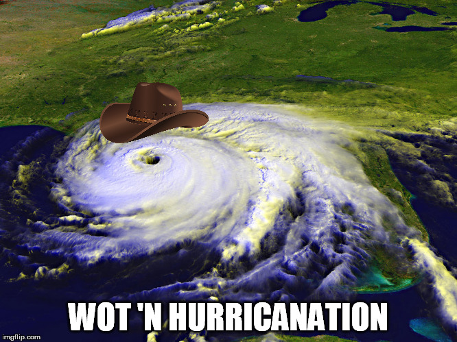 WOT 'N HURRICANATION | made w/ Imgflip meme maker