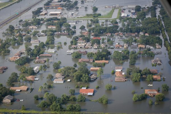 Houston flooded Blank Meme Template