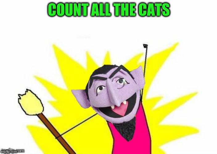 COUNT ALL THE CATS | made w/ Imgflip meme maker