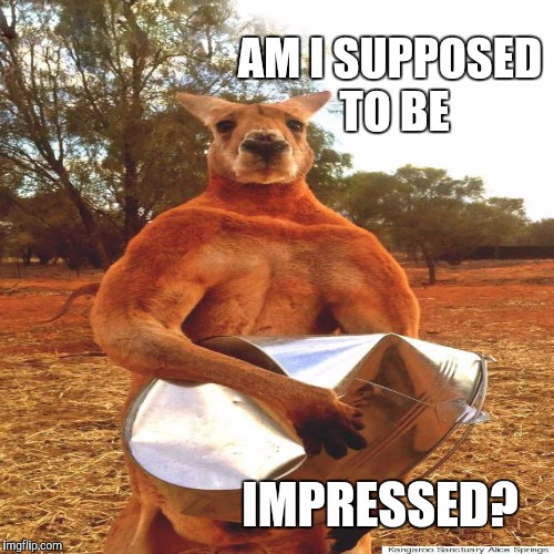 AM I SUPPOSED TO BE IMPRESSED? | made w/ Imgflip meme maker
