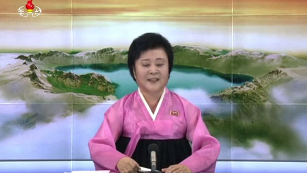 High Quality North Korea TV host Blank Meme Template