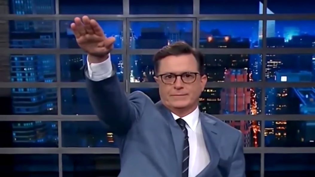 High Quality Nazi Colbert Blank Meme Template