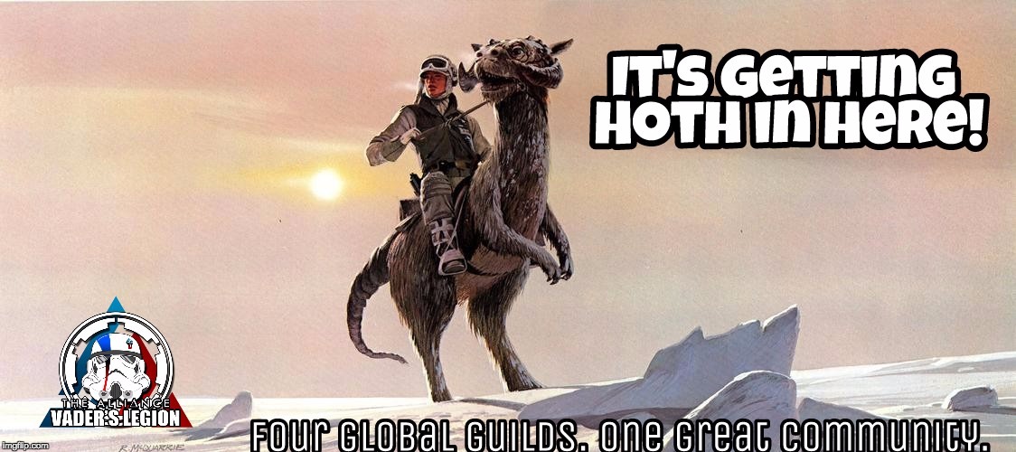 It's getting Hoth in here | image tagged in star wars | made w/ Imgflip meme maker