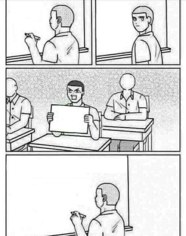 Board Blank Meme Template