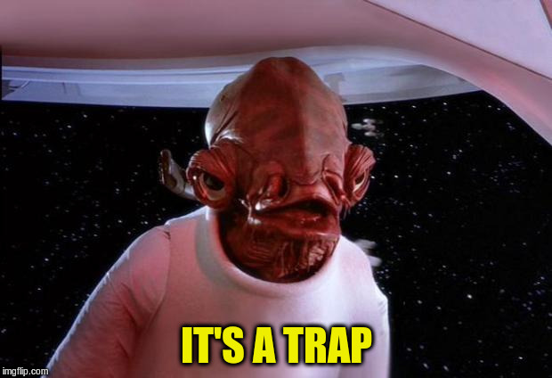 IT'S A TRAP | made w/ Imgflip meme maker