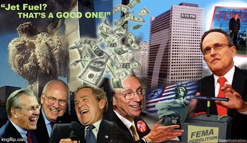 Follow the money  | image tagged in 9/11 truth movement,george w bush,war criminal,new world order,iraq war | made w/ Imgflip meme maker
