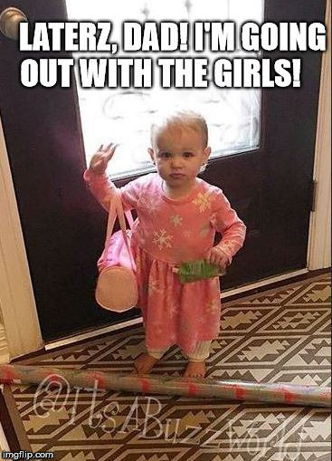Riley Paige Busby is headed out for a night with the girls! | image tagged in busbyquints,outdaughtered,rileypaigebusby,itsabuzzworld | made w/ Imgflip meme maker