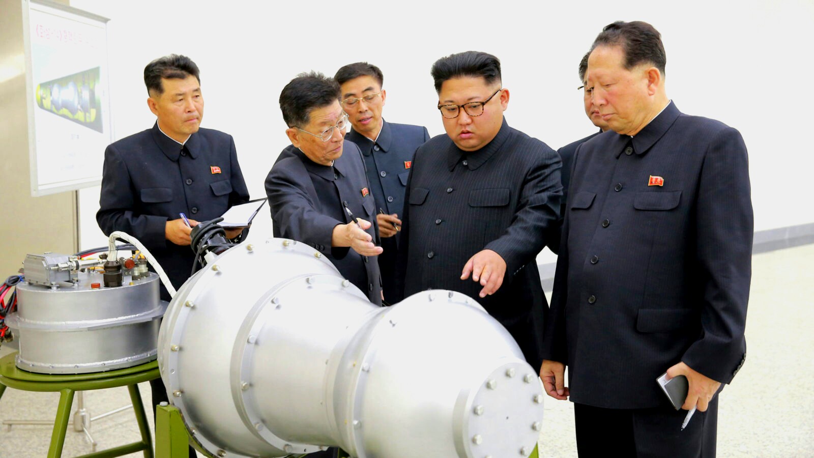 High Quality Kim Jong Un H-bomb Blank Meme Template