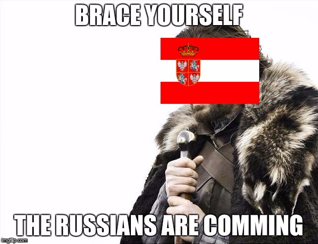 Poland-Lithuania in 1605 | image tagged in the russians are coming | made w/ Imgflip meme maker
