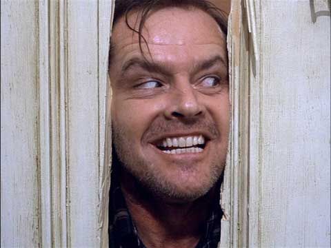 Jack Nicholson here's johnny Blank Meme Template