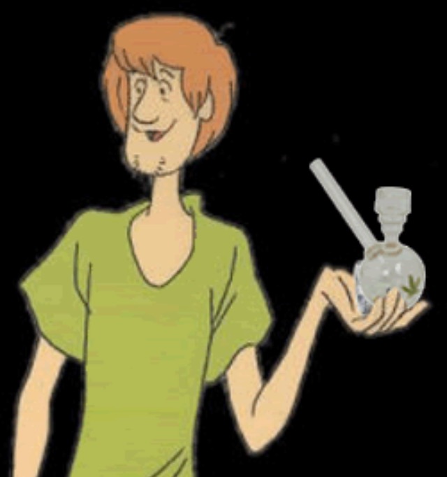 High Quality Shaggy bong Blank Meme Template