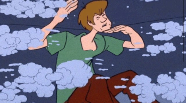 Shaggy smoke Blank Meme Template