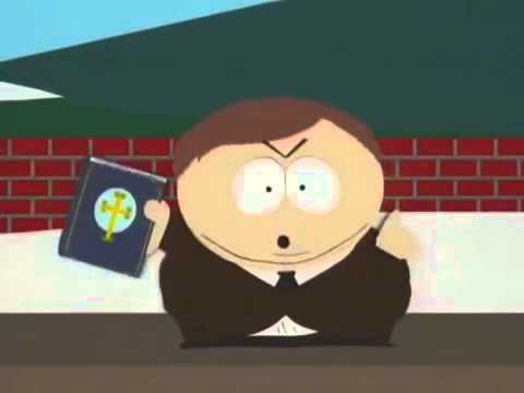 southpark cartman preacher bible televangelist pastor Blank Meme Template