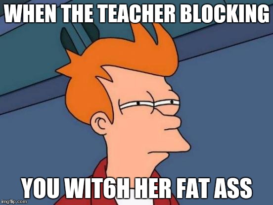 Ass teacher fat 425