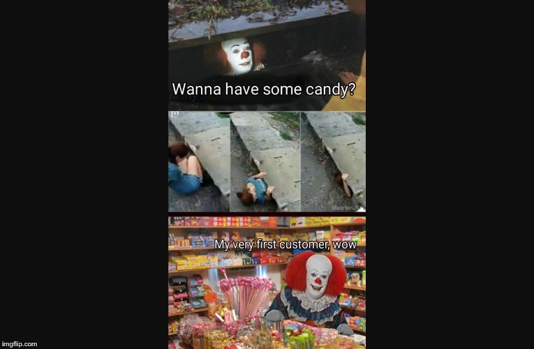 image tagged in pennywise | made w/ Imgflip meme maker