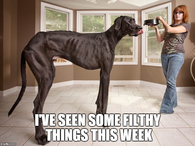 I'VE SEEN SOME FILTHY THINGS THIS WEEK | made w/ Imgflip meme maker
