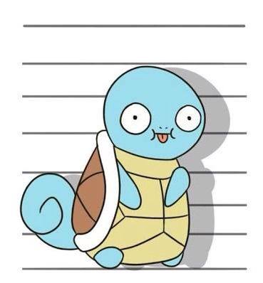 Derp Squirtle Blank Meme Template