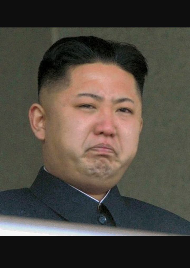 KJU-frown Blank Meme Template