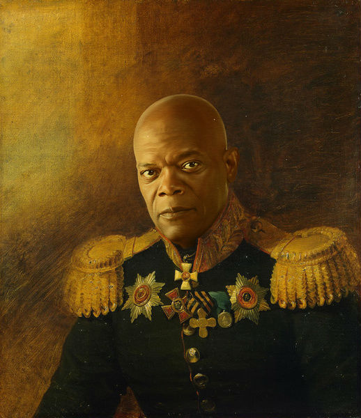 Samuel L Jackson Military Blank Meme Template