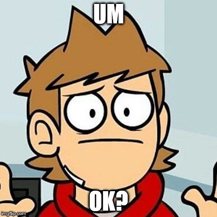 Eddsworld | UM OK? | image tagged in eddsworld | made w/ Imgflip meme maker