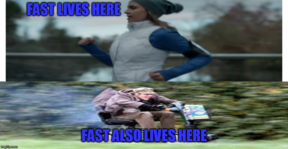 fast lives  here | FAST LIVES HERE; FAST ALSO LIVES HERE | image tagged in bell,gotta go fast | made w/ Imgflip meme maker