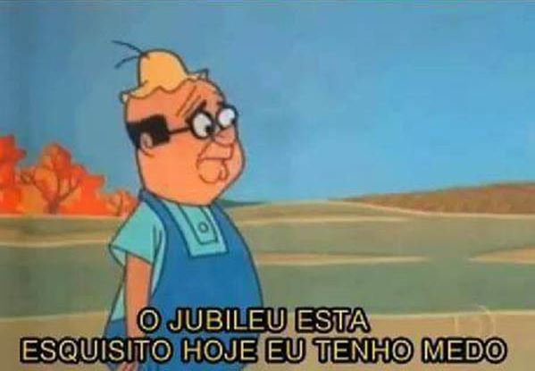 O jubileu está esquisito  Blank Meme Template