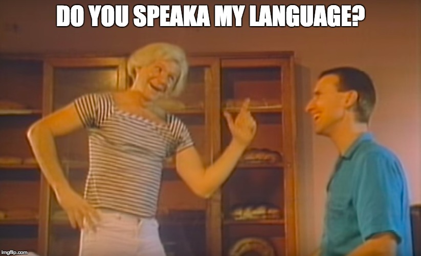 Do you speaka my language? | DO YOU SPEAKA MY LANGUAGE? | image tagged in funny meme,ayy lmao | made w/ Imgflip meme maker