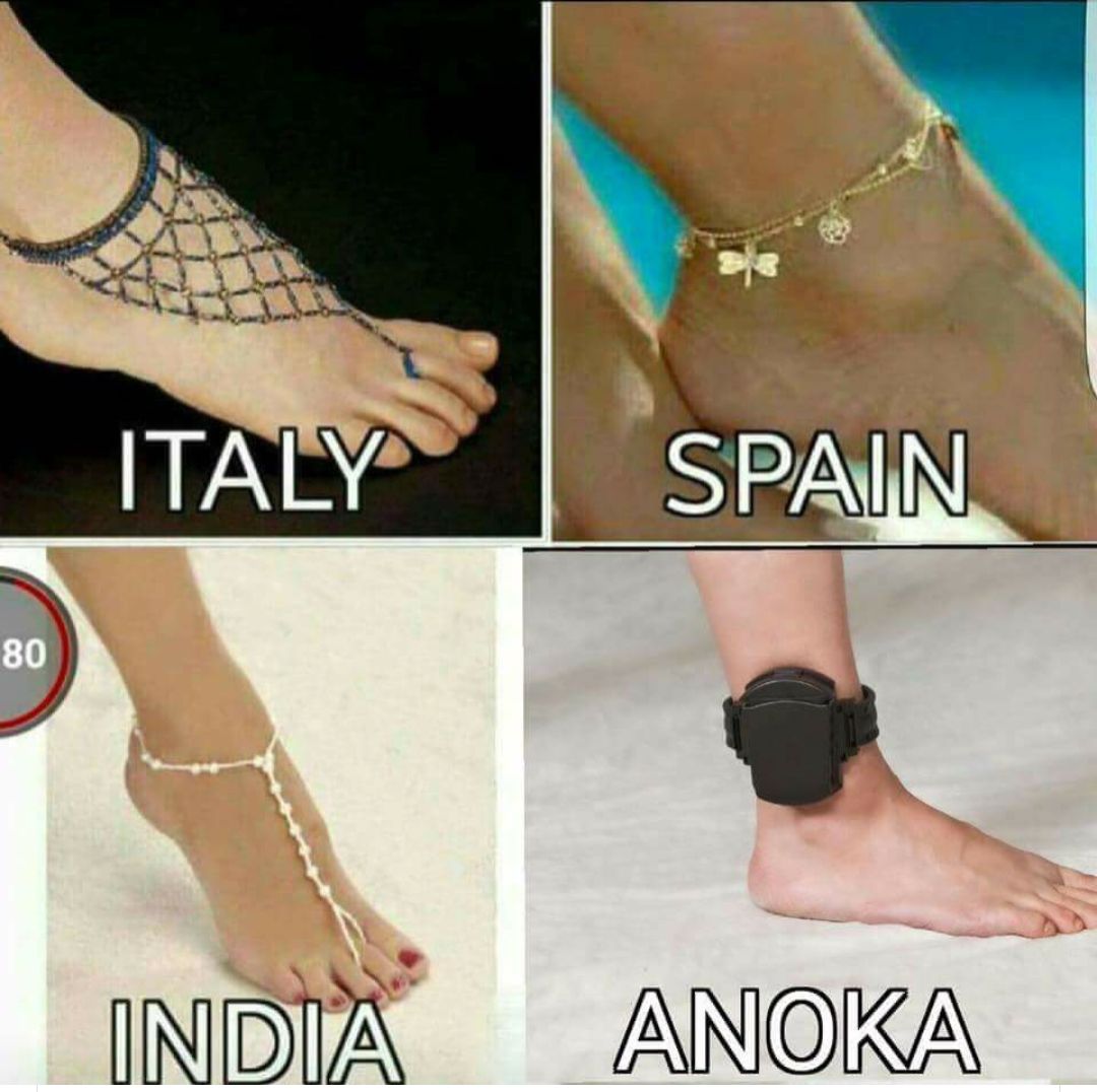 High Quality Ankle bracelet perham mn Blank Meme Template