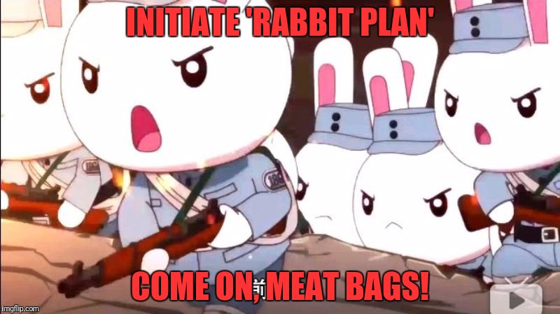 Maduro 101 | INITIATE 'RABBIT PLAN'; COME ON, MEAT BAGS! | image tagged in socialism,a deep dark rabbit hole | made w/ Imgflip meme maker