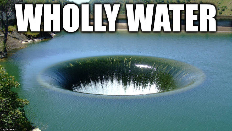 WHOLLY WATER | made w/ Imgflip meme maker