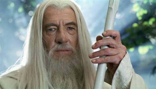 High Quality Gandalf the White  Blank Meme Template