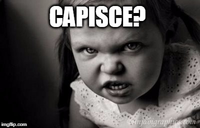 CAPISCE? | image tagged in alice malice | made w/ Imgflip meme maker